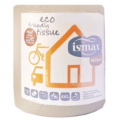 Papel multiusos 2 capas ecológico 300 m de Ismax - Ecoalimentaria