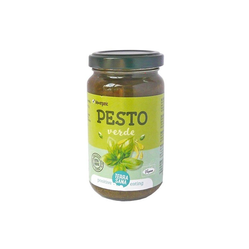 Pesto verd ecològic 180 g de Terrasana - Ecoalimentaria