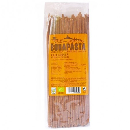 Tallarines integrales de espelta bio 500 g Bonapasta - Ecoalimentaria