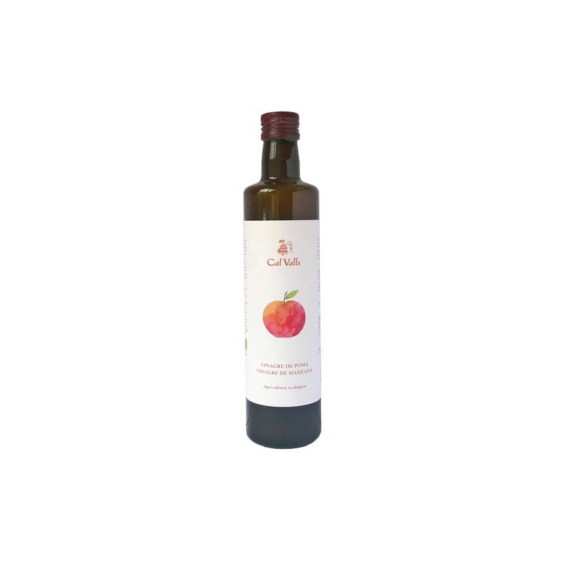Vinagre de poma ecològic 500 ml de Cal Valls - Ecoalimentaria