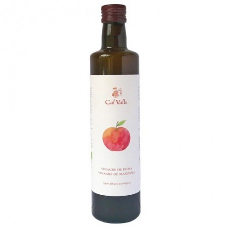 Vinagre de poma ecològic 500 ml de Cal Valls - Ecoalimentaria