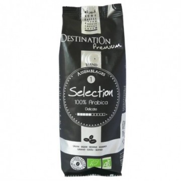 Cafè pur aràbiga en gra ecològic 250 g de Destination - Ecoalimentaria