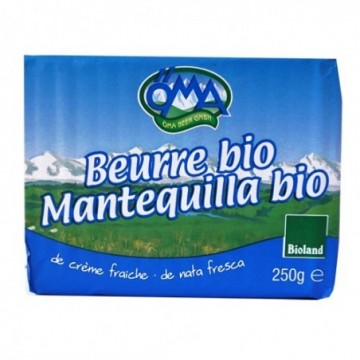 Mantequilla ecológica 250g de Öma - Ecoalimentaria