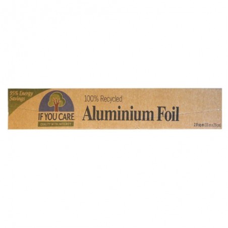 Papel de aluminio reciclado 10 m de If You Care - Ecoalimentaria