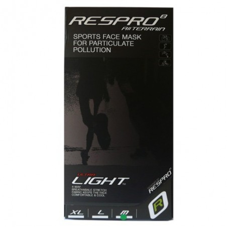 Máscara Ultralight verde talla M de Respro - Ecoalimentaria