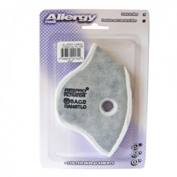Filtro químico y partículas Allergy talla L de Respro - Ecoalimentaria