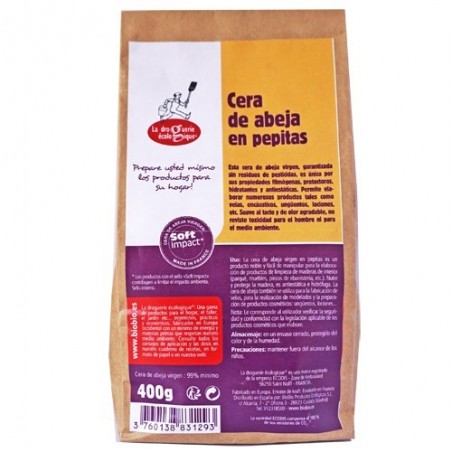 Cera de abeja 400 g de La Droguerie Écologique - Ecoalimentaria