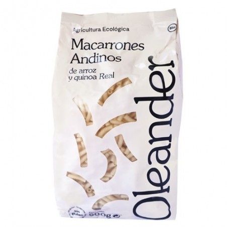 Macarrons andins ecològics 500 g d'Oleander - Ecoalimentaria