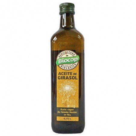 Oli de gira-sol ecològic 75 cl de Biocop - Ecoalimentaria
