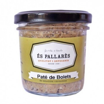 Paté de setas ecológico 100 g de És Pallarès - Ecoalimentaria