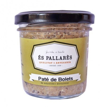 Paté de setas ecológico 100 g de És Pallarès - Ecoalimentaria