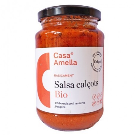 Salsa calçots ecológica 300 g de Casa Amella - Ecoalimentaria