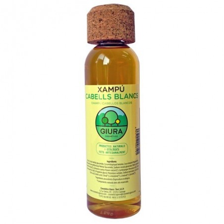 Xampú cabells blancs ecològic 250 ml de Giura - Ecoalimentaria