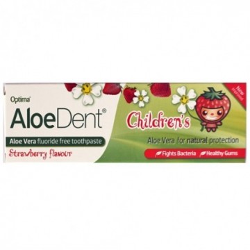 Dentrífico AloeDent para niños 50 ml de Optima  - Ecoalimentaria