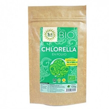 Chlorella bio 125 g de Sol Natural - Ecoalimentaria