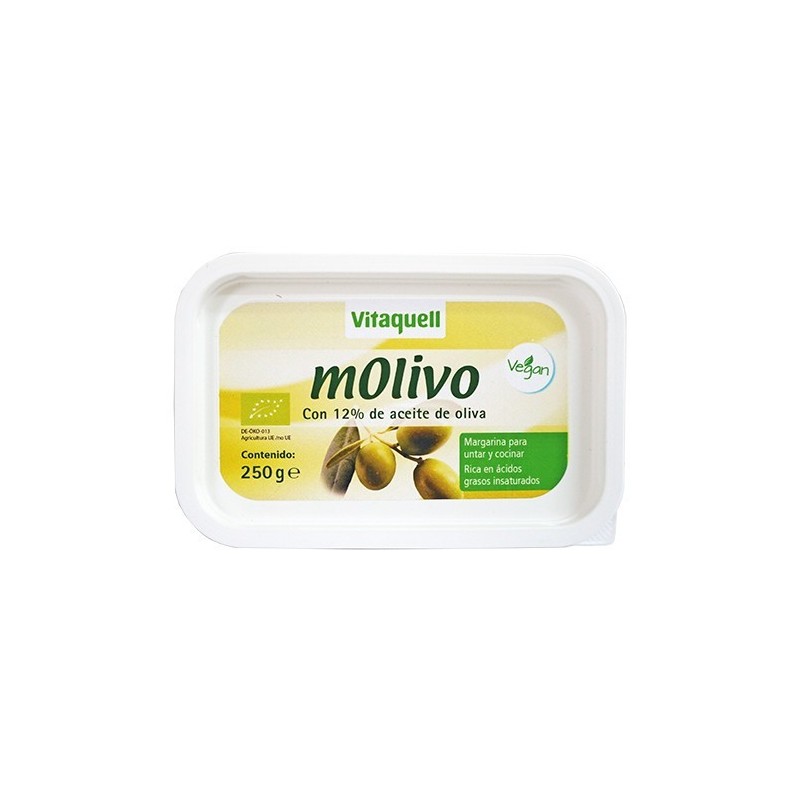 Margarina de aceite de oliva bio 250 ml de Vitaquell - Ecoalimentaria