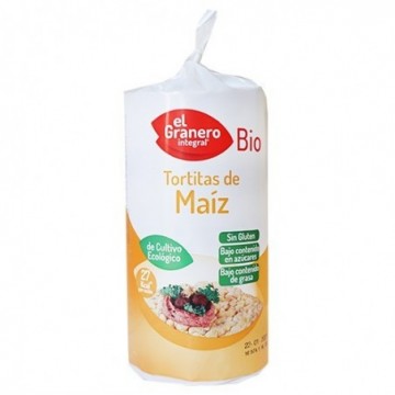 Tortitas de maíz ecológicas 130 g de El Granero - Ecoalimentaria