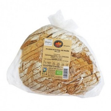 Pan semiintegral de payés ecológico 800 g de Tascó - Ecoalimentaria