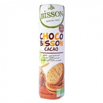 Galletas rellenas de cacao ecológicas 300 g de Bisson - Ecoalimentaria