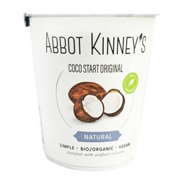 Postre de coco natural bio 400 ml Abbot Kinney's - Ecoalimentaria
