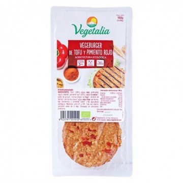 Vegeburger tofu i pebrot vermell bio 160 g Vegetalia - Ecoalimentaria