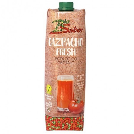 Gaspatxo fresh ecològic 1 l de Biosabor Nature - Ecoalimentaria