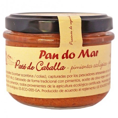 Paté de caballa ecológico 125 g de Pan do Mar - Ecoalimentaria