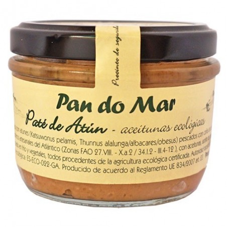 Paté de tonyina ecològic 125 g de Pan do Mar - Ecoalimentaria