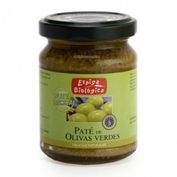 Paté d’olives verdes ecològic 120 g Espiga Biológica - Ecoalimentaria