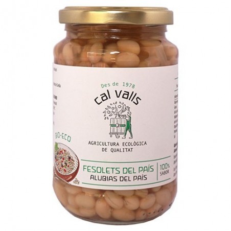 Alubias del país ecológicas 350 g de Cal Valls - Ecoalimentaria