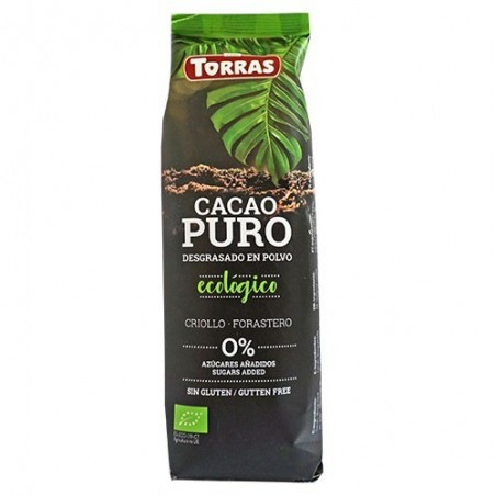 Cacau pur en pols ecològic 150 g Chocolates Torras - Ecoalimentaria