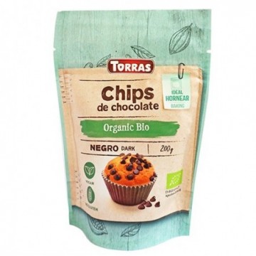 Chips de chocolate ecológicos 200 g Chocolates Torras - Ecoalimentaria