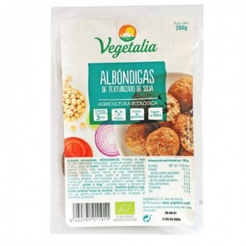 Mandonguilles de texturitzat de soja 200 g Vegetalia - Ecoalimentaria