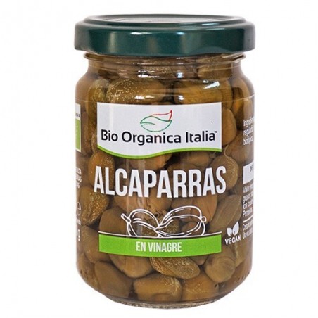 Alcaparras ecológicas 140 g de Bio Organica Italia - Ecoalimentaria