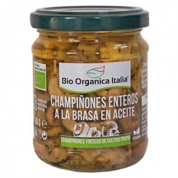 Xampinyons a la brasa en oli 190g Bio Organica Italia - Ecoalimentaria