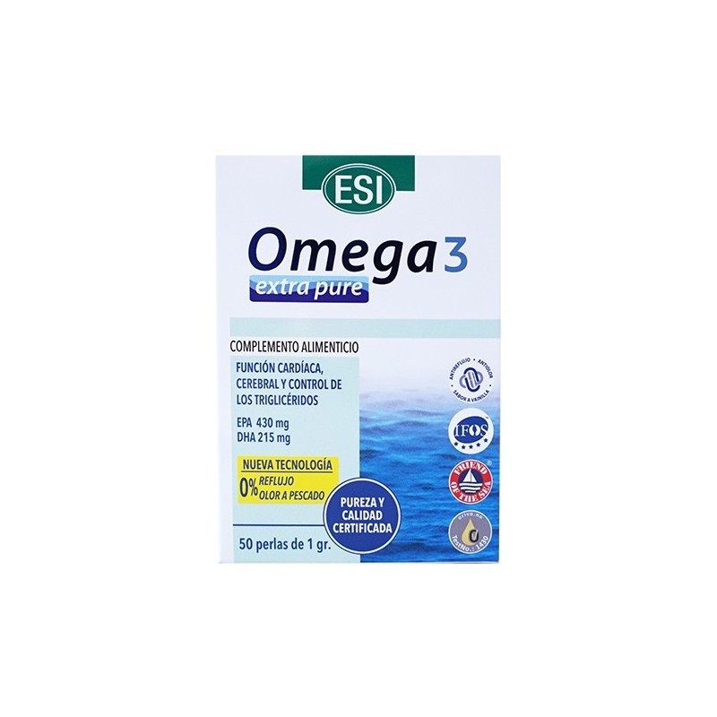 Omega 3 50 perles d'ESI - Ecoalimentaria