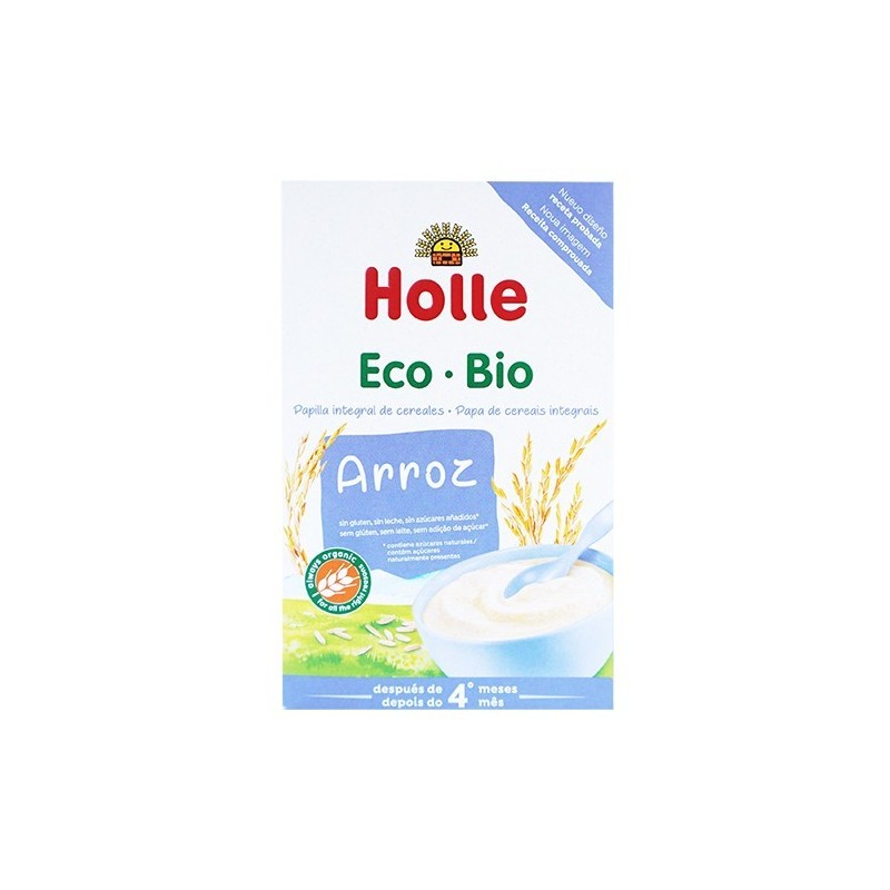 Papilla de arroz ecológica 250 g de Holle - Ecoalimentaria
