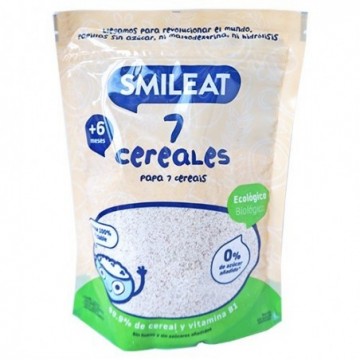 Papilla de 7 cereales ecológica 200 g de Smileat - Ecoalimentaria