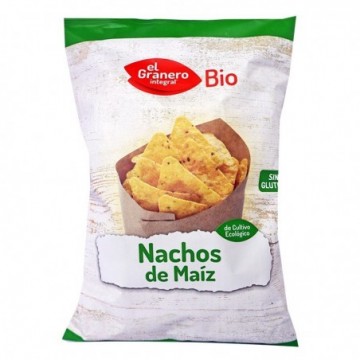 Nachos de blat de moro bio 125 g El Granero Integral - Ecoalimentaria