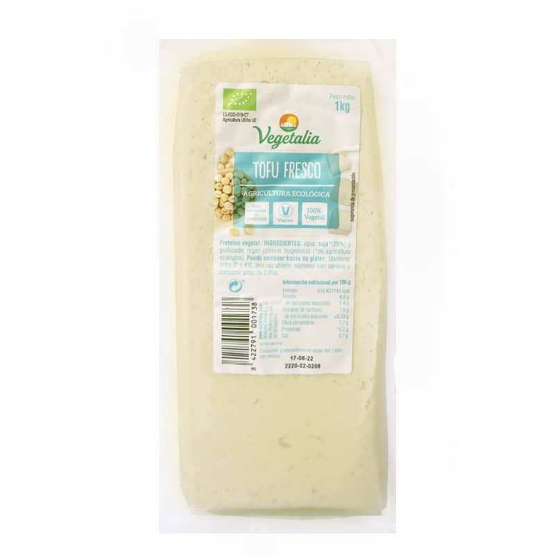 Tofu fresco ecológico 1 Kg de Vegetalia - Ecoalimentaria