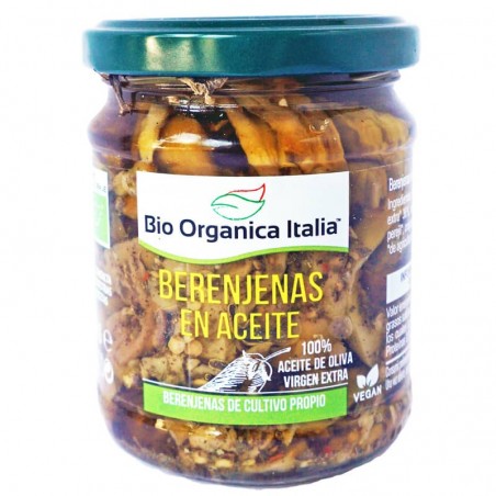 Berenjena en aceite 190 g de Bio Organica Italia - Ecoalimentaria