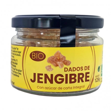 Dados de jengibre ecológicos 125 g de Sol Natural - Ecoalimentaria
