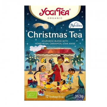 Christmas Tea ecológico 17 sobres de Yogi Tea - Ecoalimentaria