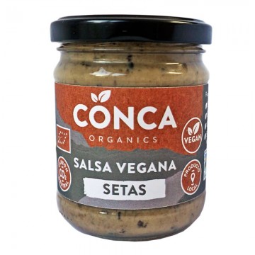 Salsa vegana bolets ecològica 185 g de Conca Organics - Ecoalimentaria