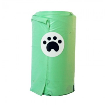 Bolsas compostables para excrementos mascotas en rollo 15 u