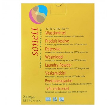 Detergent de roba concentrat ecològic 2.4 Kg Sonett - Ecoalimentaria