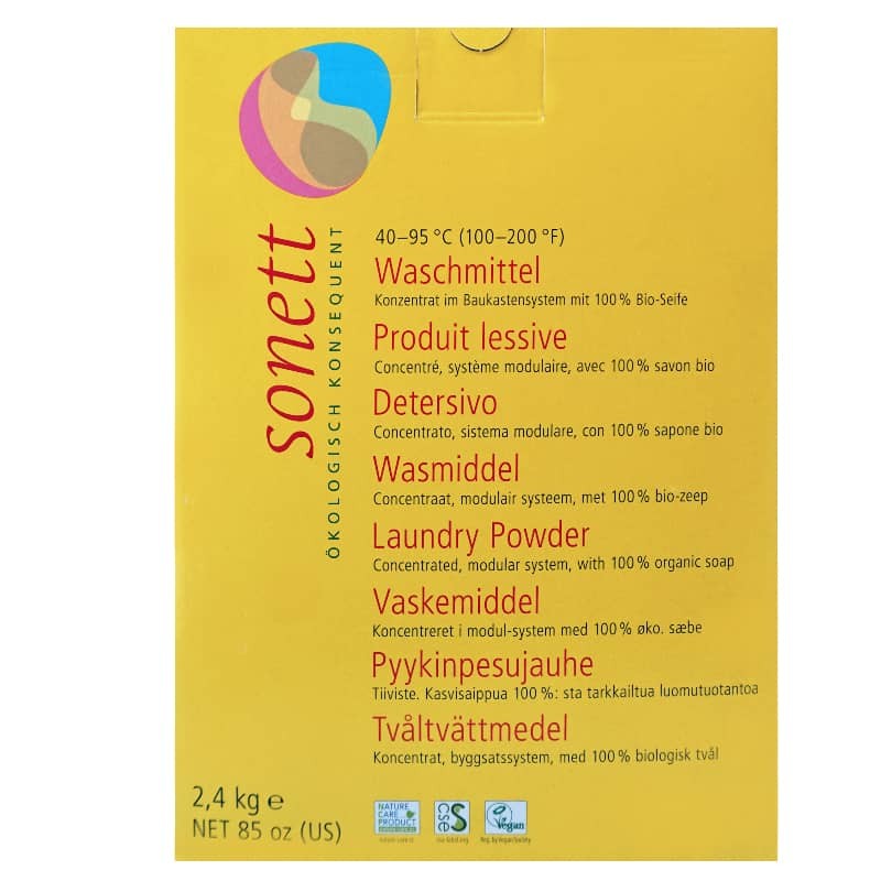 Detergente de ropa concentrado ecológico 2.4 Kg Sonett- Ecoalimentaria