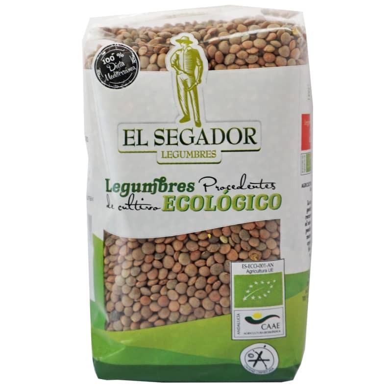 Lenteja pardina ecológica 500 g de El Segador - Ecoalimentaria