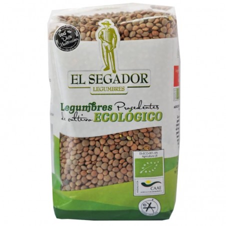 Lenteja pardina ecológica 500 g de El Segador - Ecoalimentaria