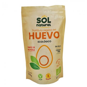 Sustituto vegetal del huevo bio 350 g de Sol Natural - Ecoalimentaria
